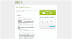 Desktop Screenshot of certifiedofferservice.com